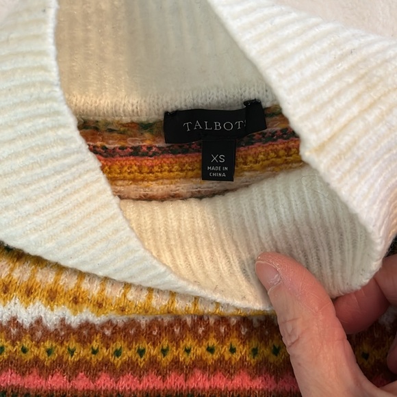 Talbots mock turtleneck sweater - Picture 2 of 6